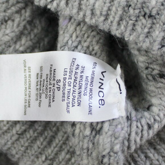 NWT VINCE Wool Blend Sweater - Everyday Comfortable Office Wear - Picture 13 of 15